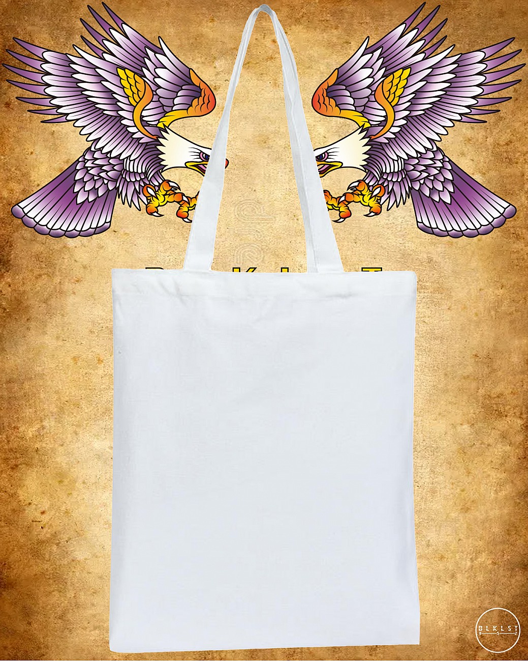 心口兩隻鷹 TOTE BAG