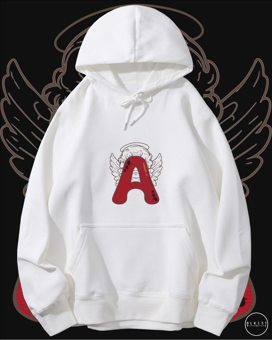 LETTER A HOODIE