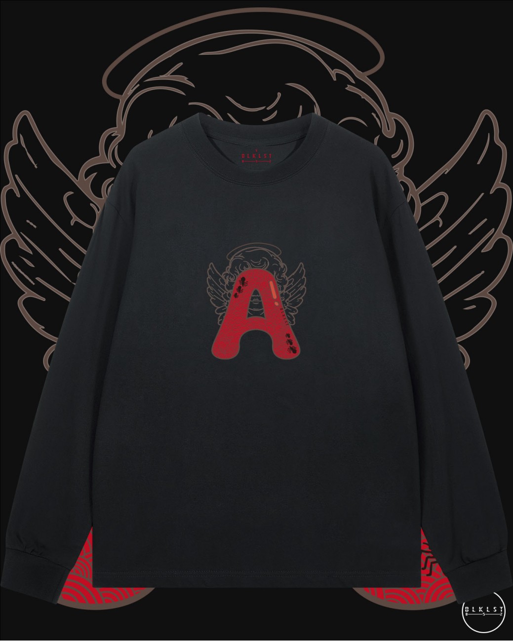 LETTER A LONG TEE