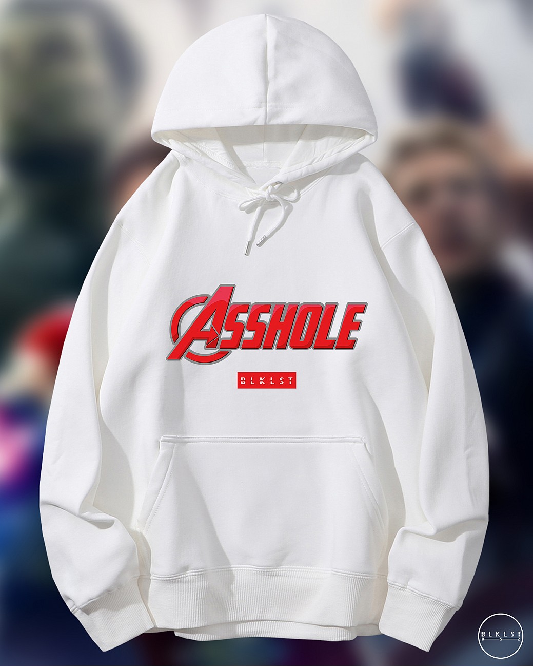 ASSHOLE連帽衛衣