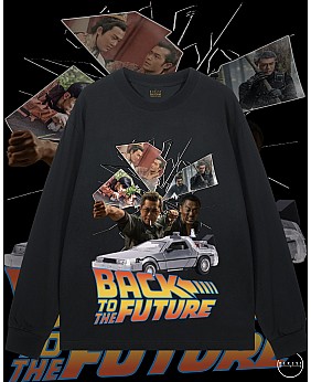 回到未來長袖T恤