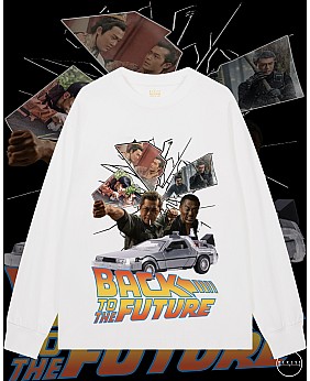 回到未來長袖T恤
