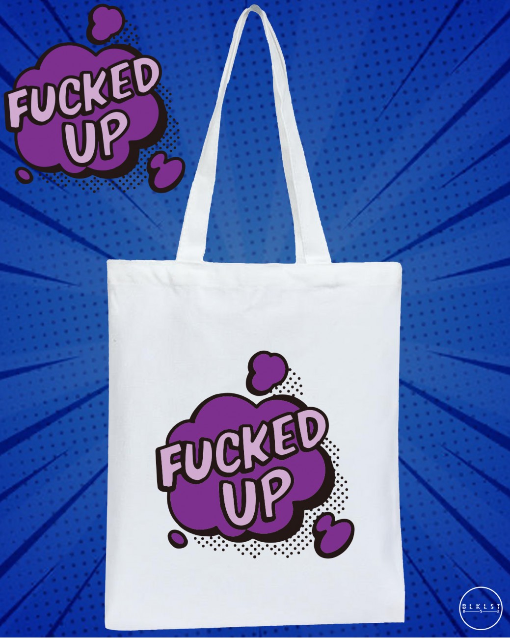 FUCKED UP TOTE BAG