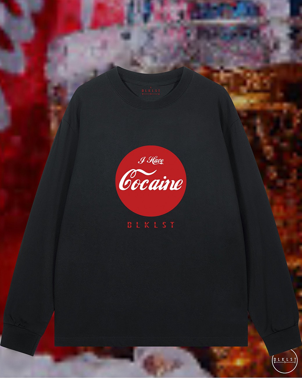 COCAINE長袖T恤