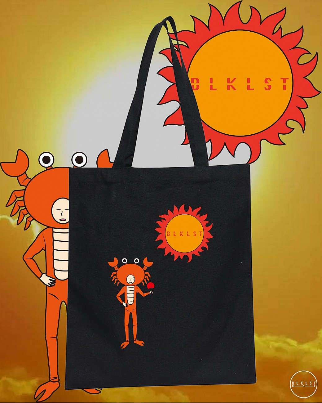 扮晒蟹 TOTE BAG