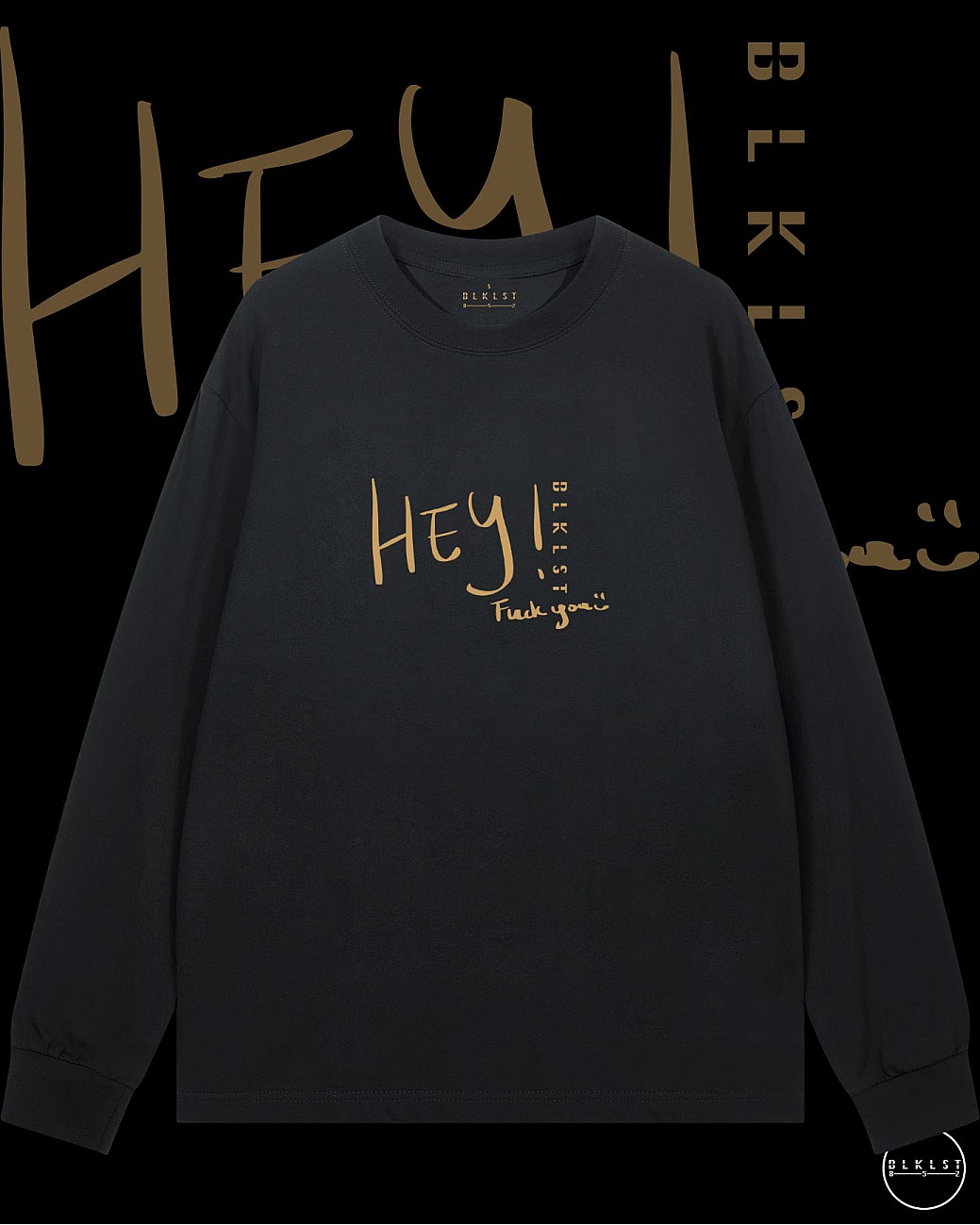 「HEY 屌你」長袖T恤