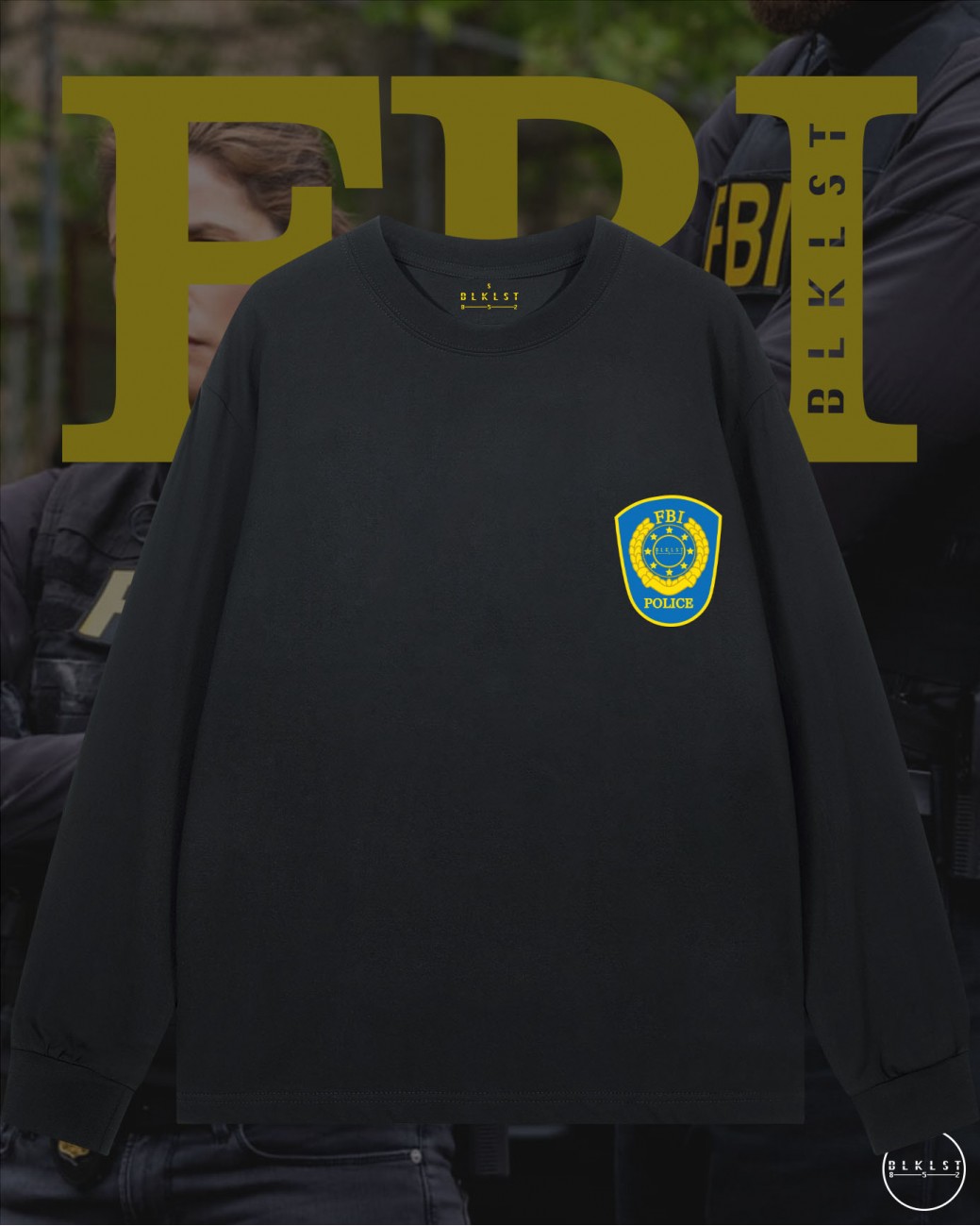 FBI長袖T恤