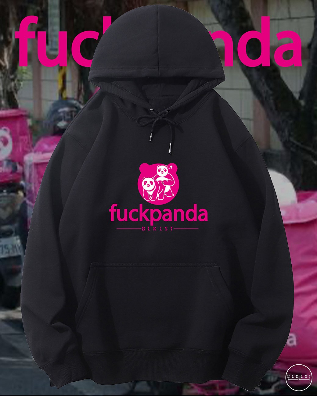 FUCK PANDA連帽衛衣