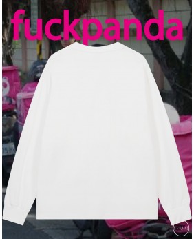 FUCK PANDA長袖T恤