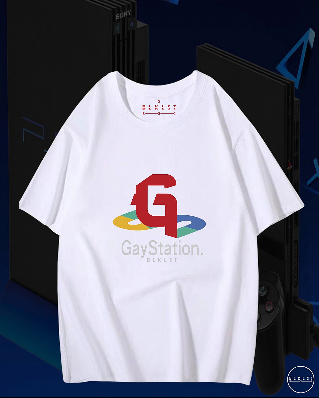 GAYSTATION T恤