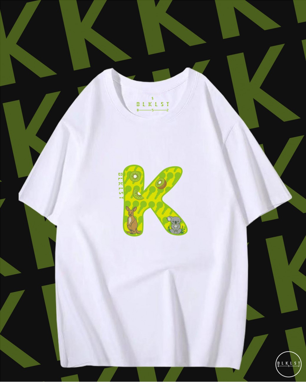 LETTER K T恤