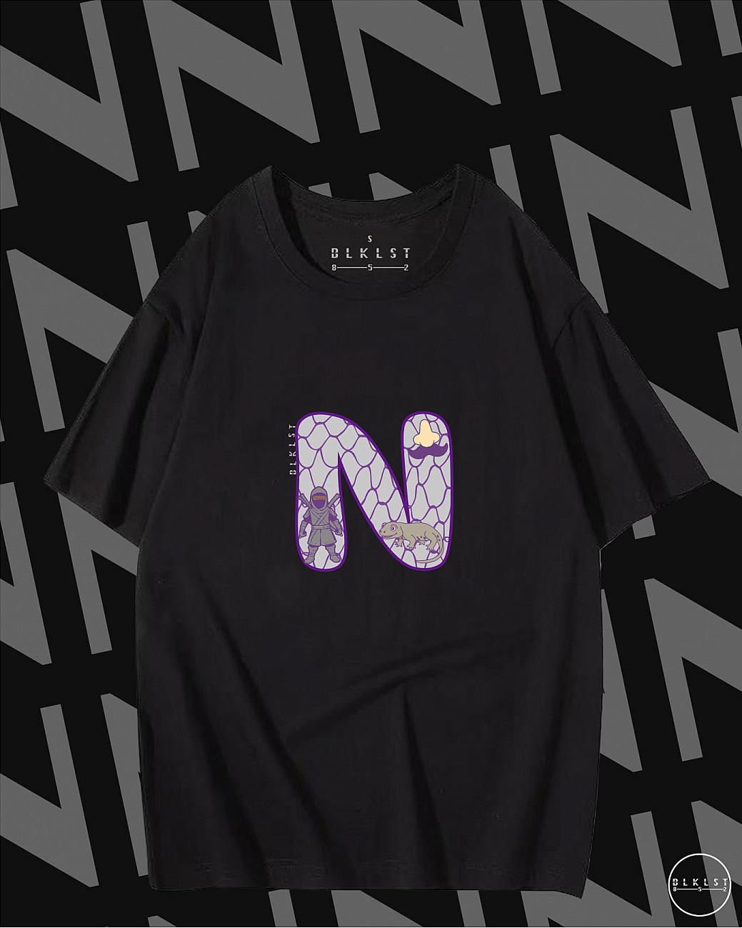 LETTER N T恤