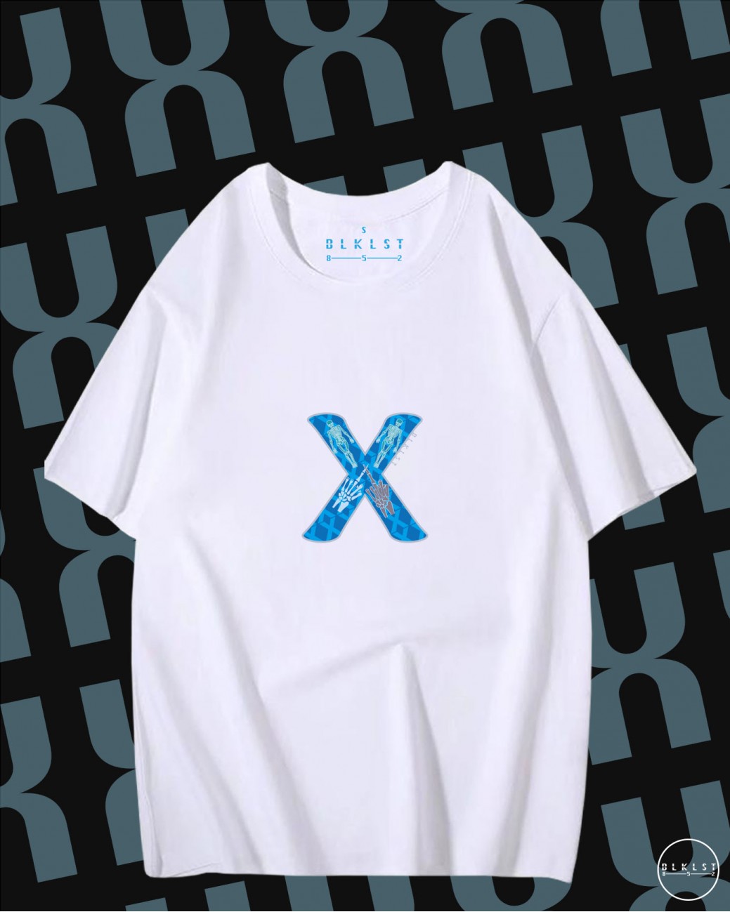 LETTER X T恤