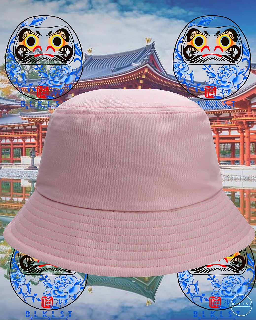 青花瓷達摩 BUCKETHAT