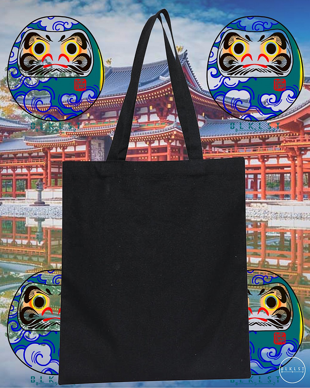 祥雲達摩TOTE BAG