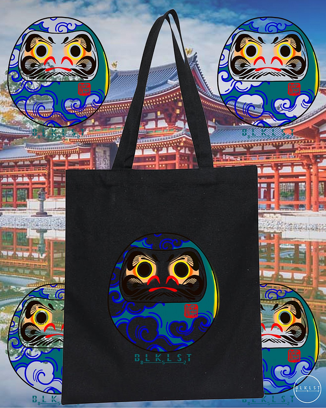 祥雲達摩TOTE BAG