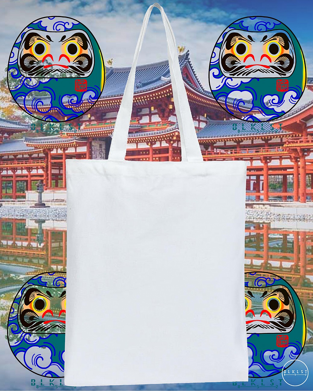 祥雲達摩TOTE BAG