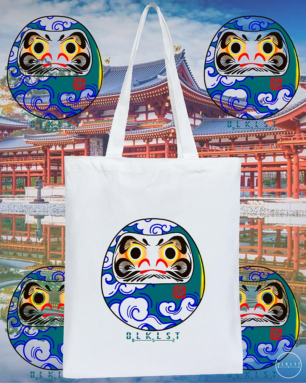 祥雲達摩TOTE BAG