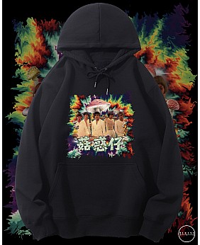 菇惑仔連帽衛衣