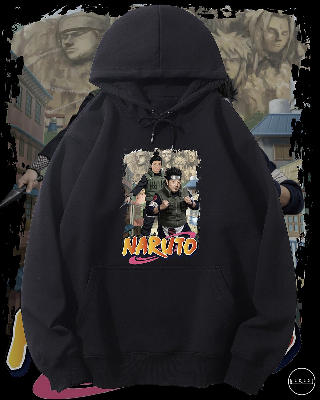 万刀甲與石修連帽衛衣