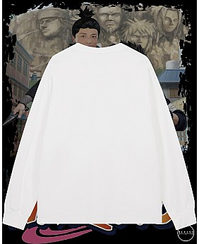 万刀甲與石修長袖T恤