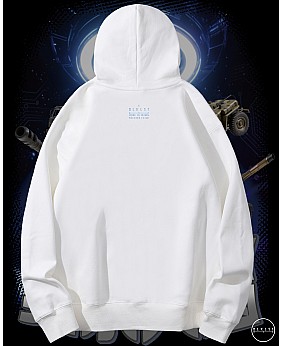 吳京大腦連帽衛衣