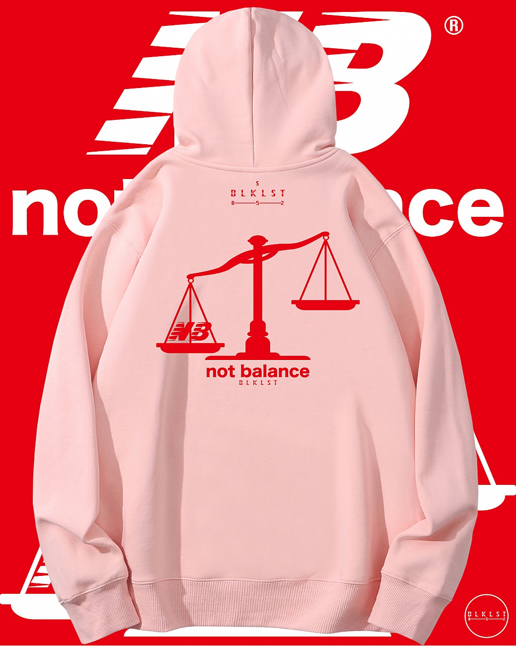 NOT BALANCE連帽衛衣