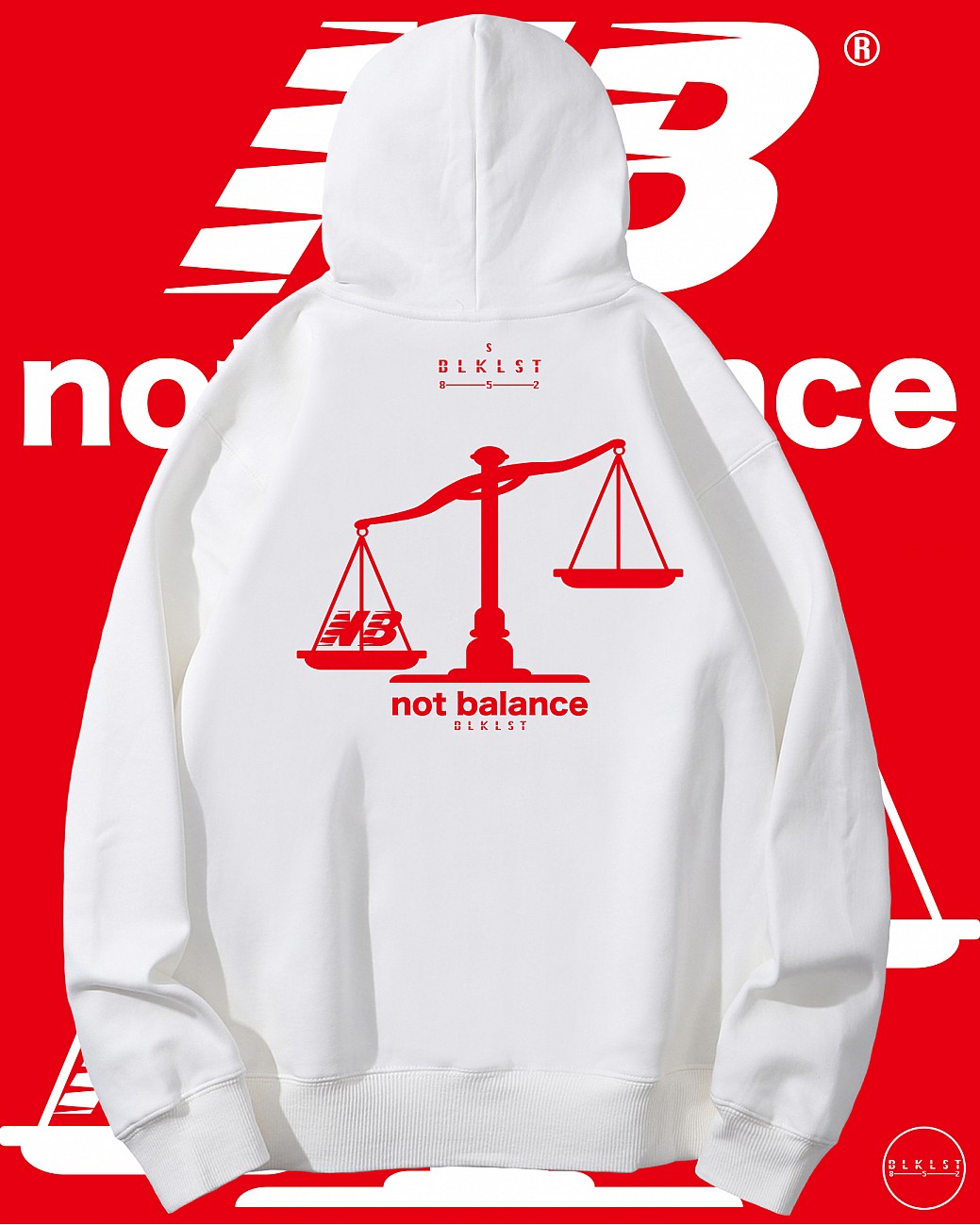 NOT BALANCE連帽衛衣