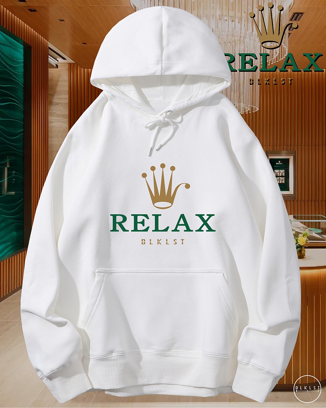 RELAX連帽衛衣