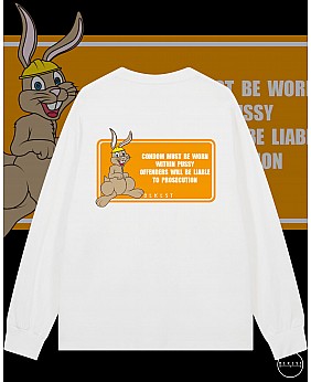 安全兔長袖T恤