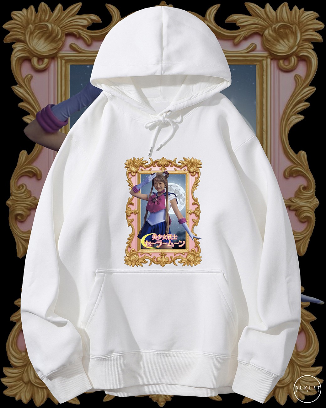 美少女戰士葉劉連帽衛衣