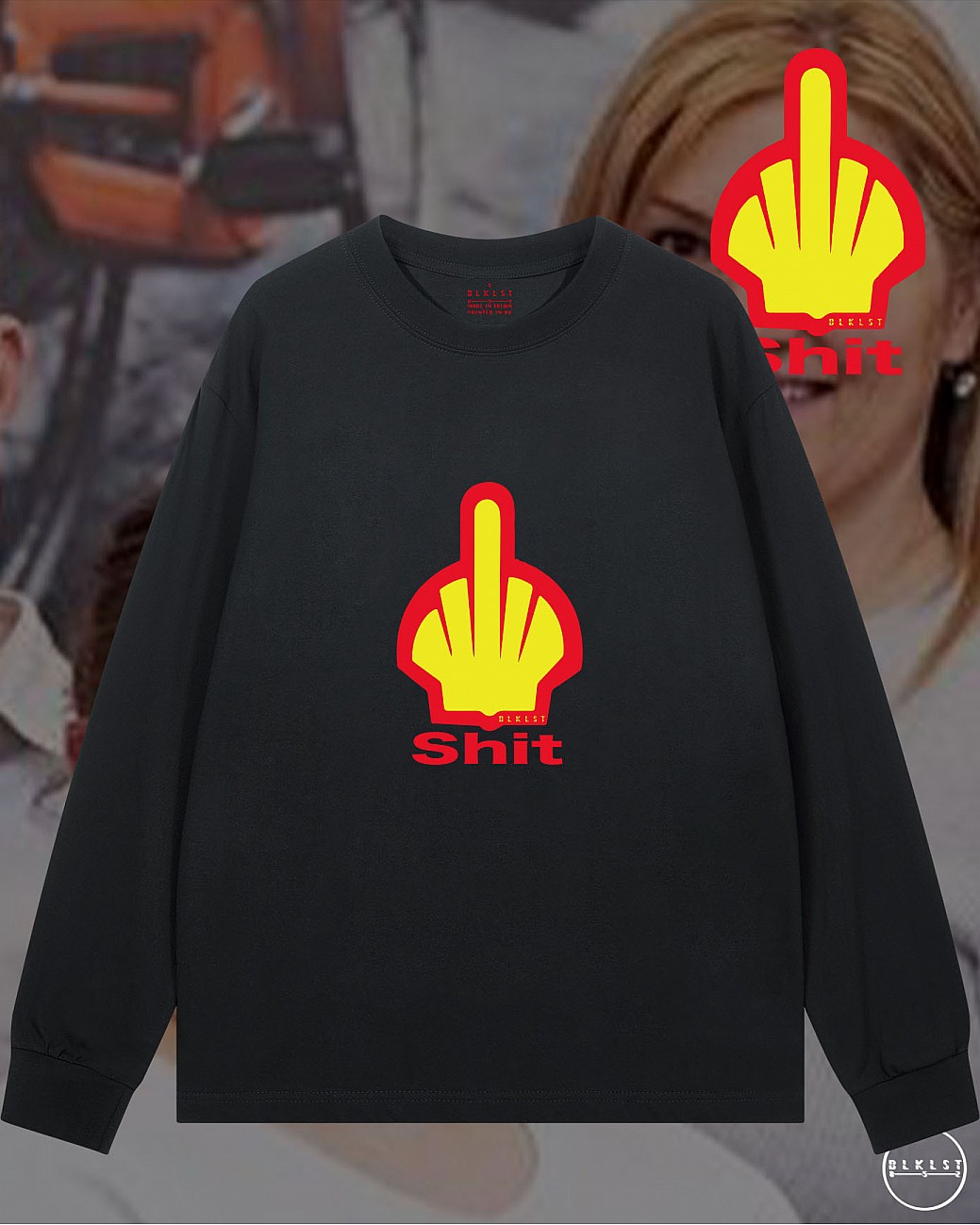SHIT長袖T恤