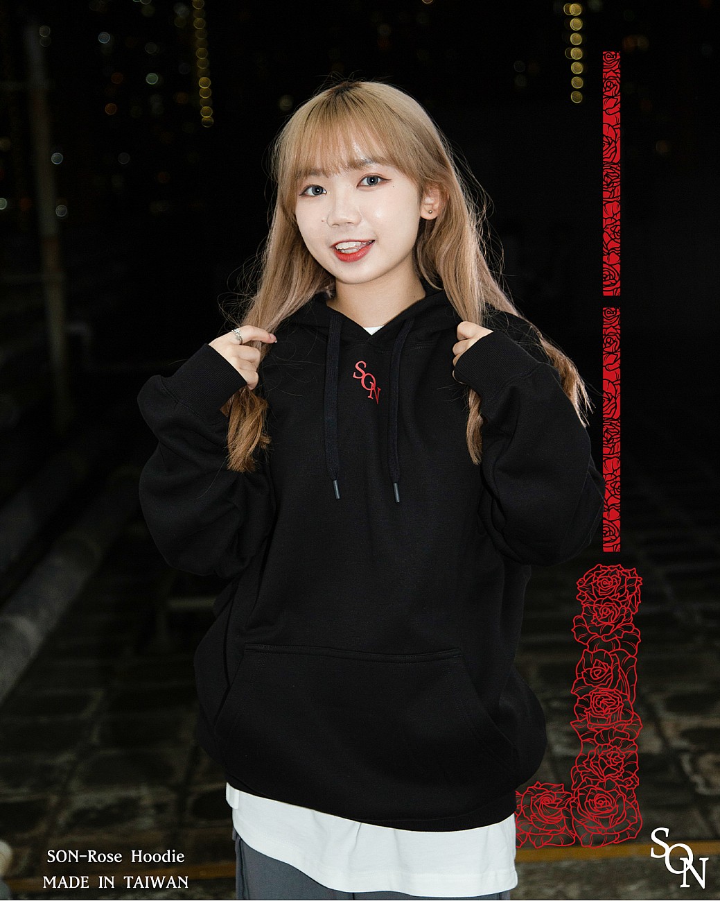 SON-ROSE HOODIE
