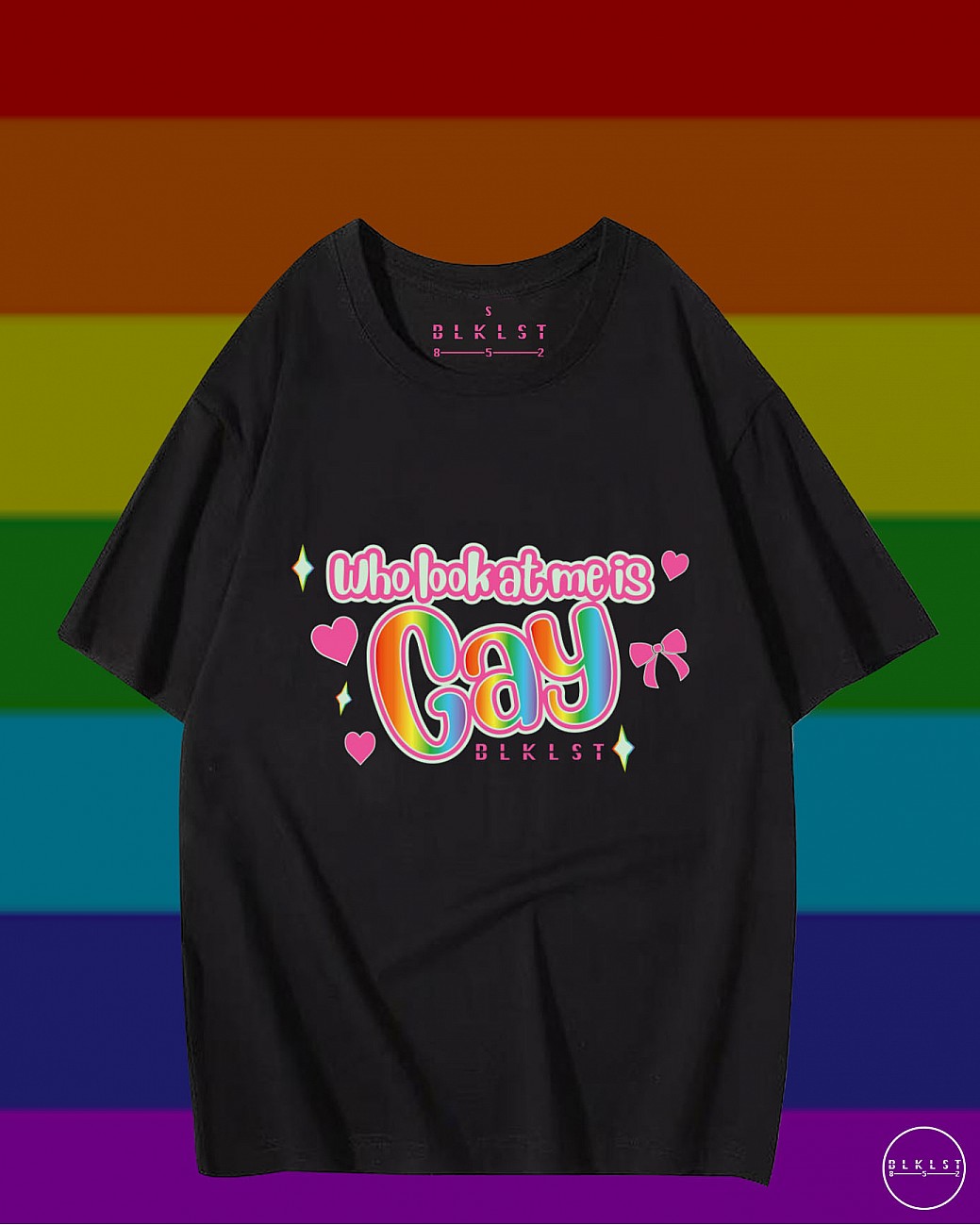 WHO LOOK AT ME IS GAY T恤