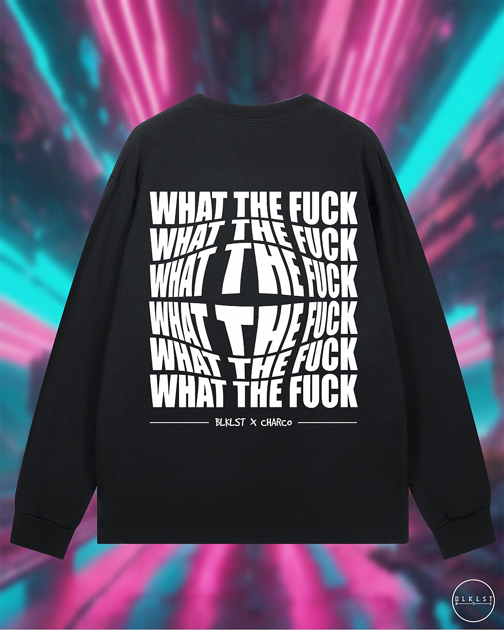 WHAT THE FUCK長袖T恤