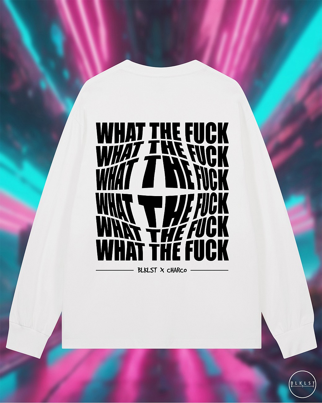 WHAT THE FUCK長袖T恤